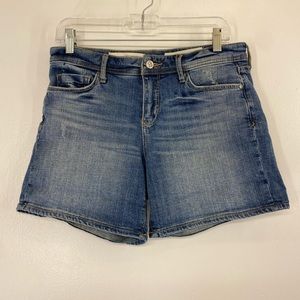PILCRO & the Letterpress Hyphen‎ Blue Jean Shorts sz 26